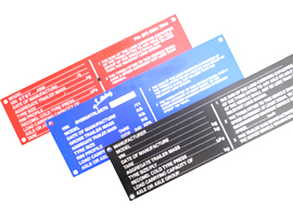 Aluminium Name Plates