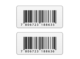 Variable Data Printed Bar Code Labels